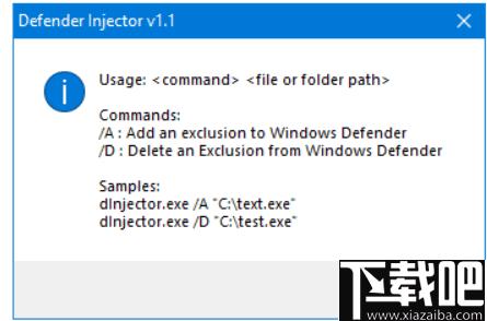 Defender Injector下载,安全设置,防查杀